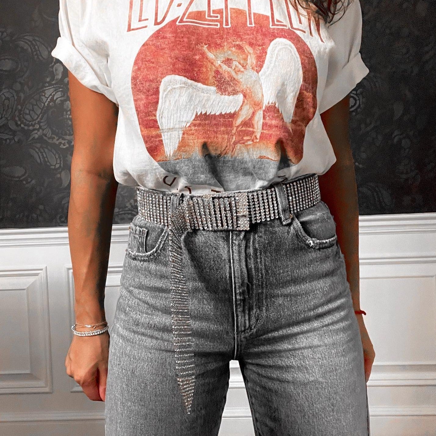 Dazzle crystal belt