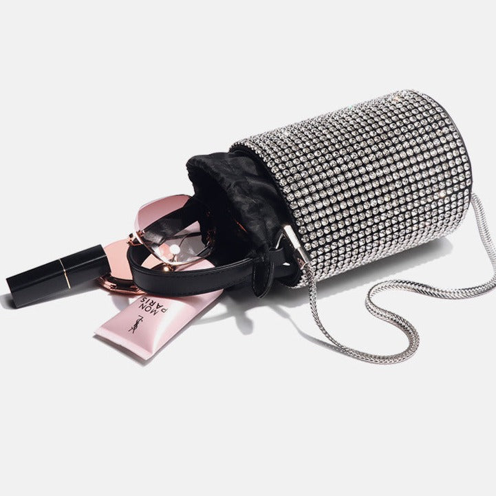 Dazzle bucket crossbody
