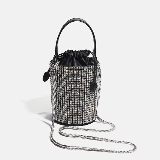 Dazzle bucket crossbody