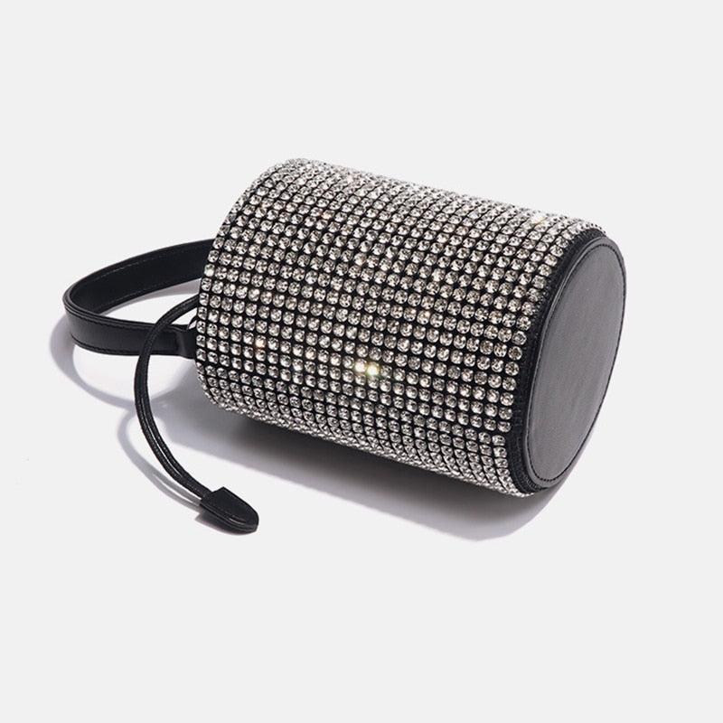 Dazzle bucket crossbody