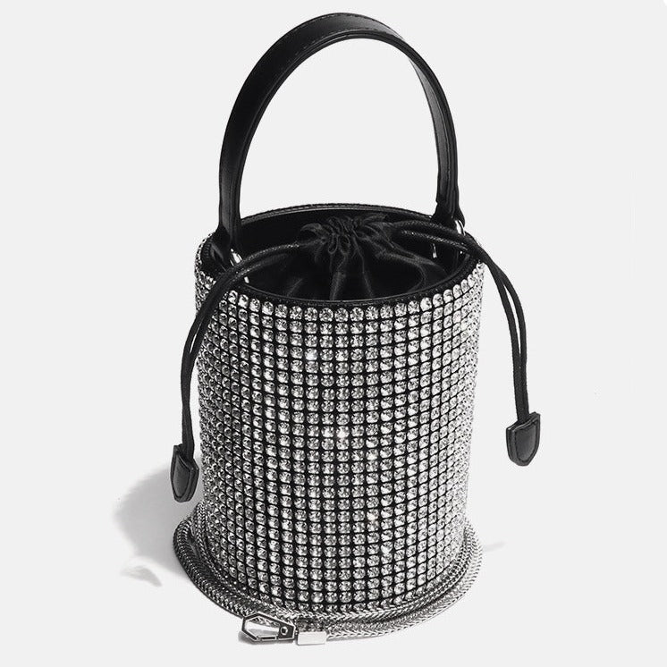 Dazzle bucket crossbody