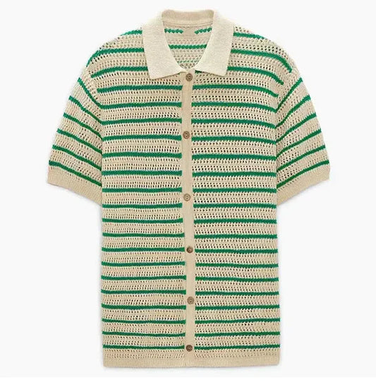 Marbella - Knitted Button Shirt