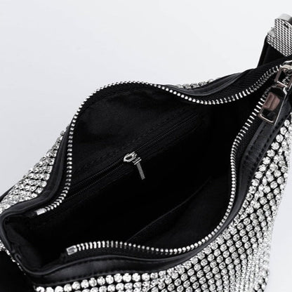 Dazzle croissant bag
