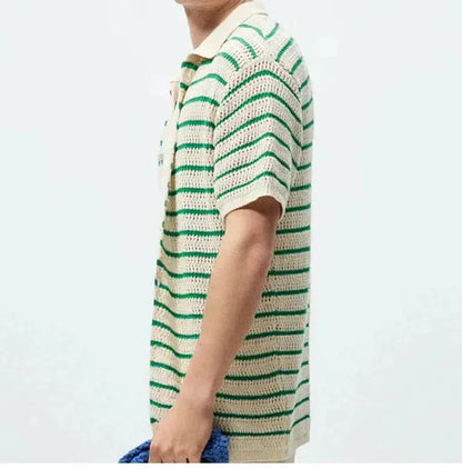 Marbella - Knitted Button Shirt